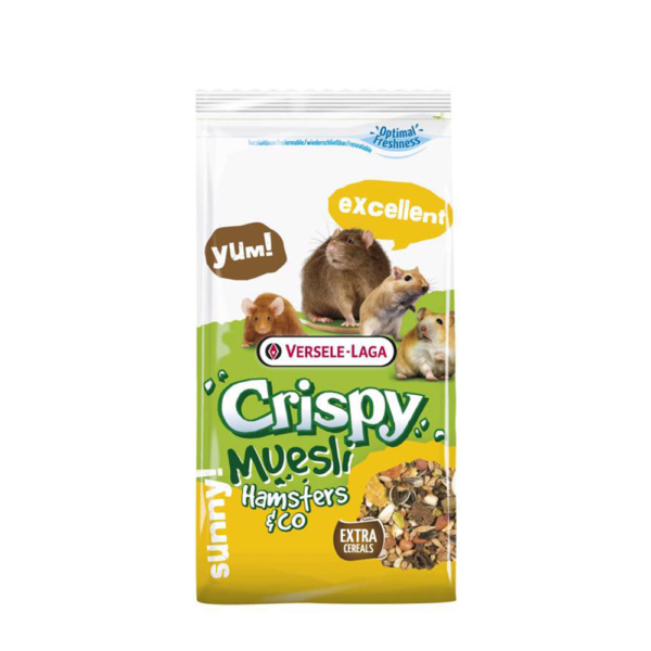 Crispy Muesli Hamsters Versele-Laga Τροφή για Χάμστερ 1kg