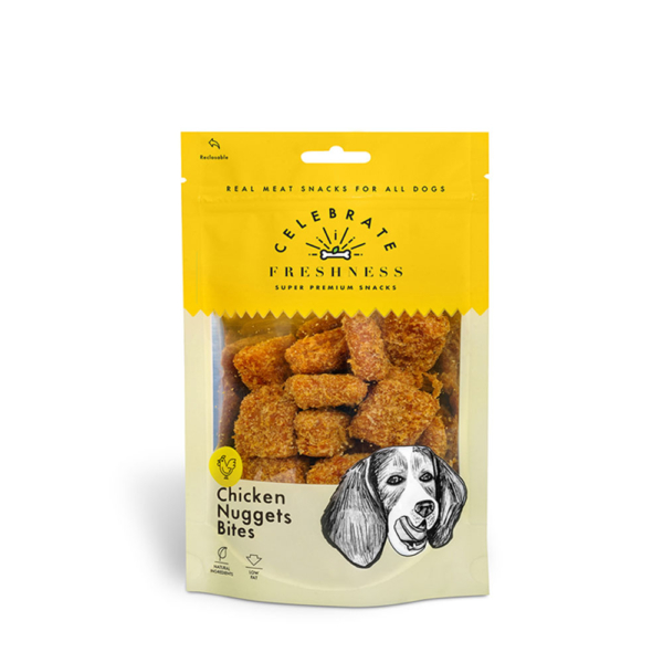 Celebrate Freshness Λιχουδιές Σκύλου Chicken Nuggets Bites 100gr