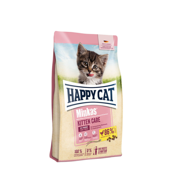 Happy Cat Minkas Kitten Care Τροφή Για Γατάκια 4kg