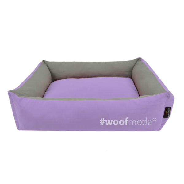 Woofmoda Κρεβάτι Σκύλου - Γάτας Πουφ Λιλά